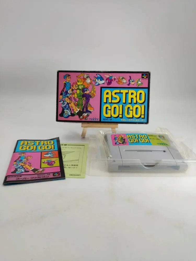 Astro Go ! Go ! avec boite manuelle Nintendo Super Famicom SFC Retro CASH