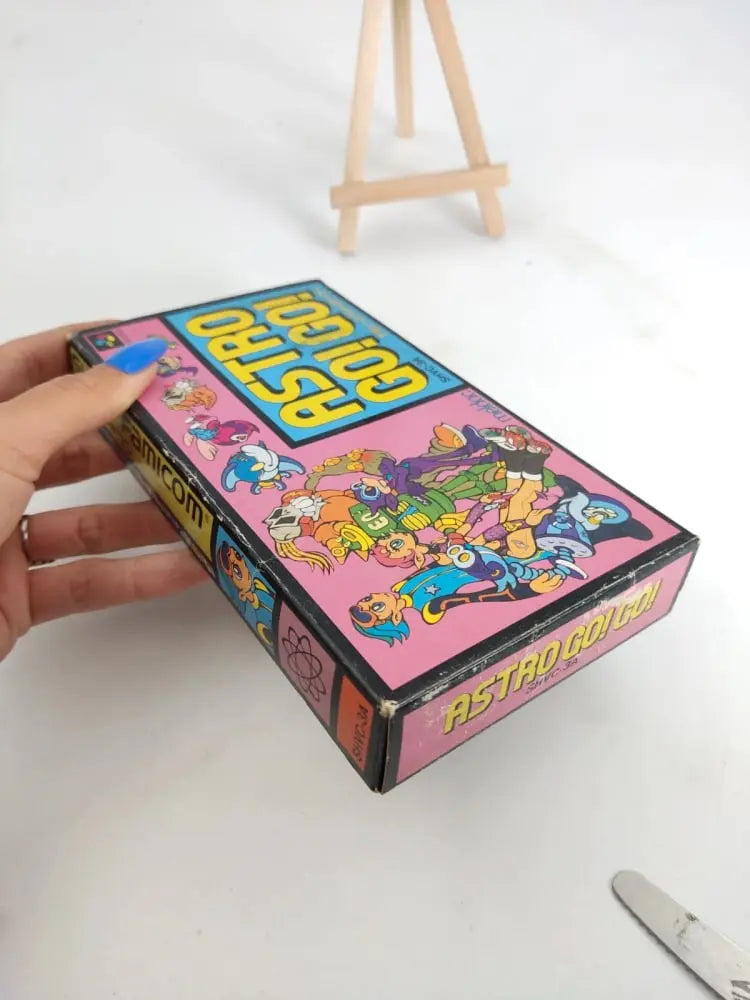 Astro Go ! Go ! avec boite manuelle Nintendo Super Famicom SFC Retro CASH