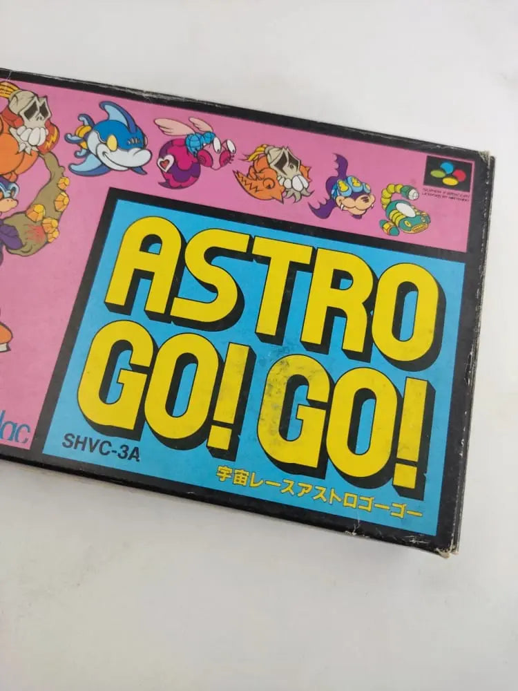 Astro Go ! Go ! avec boite manuelle Nintendo Super Famicom SFC Retro CASH