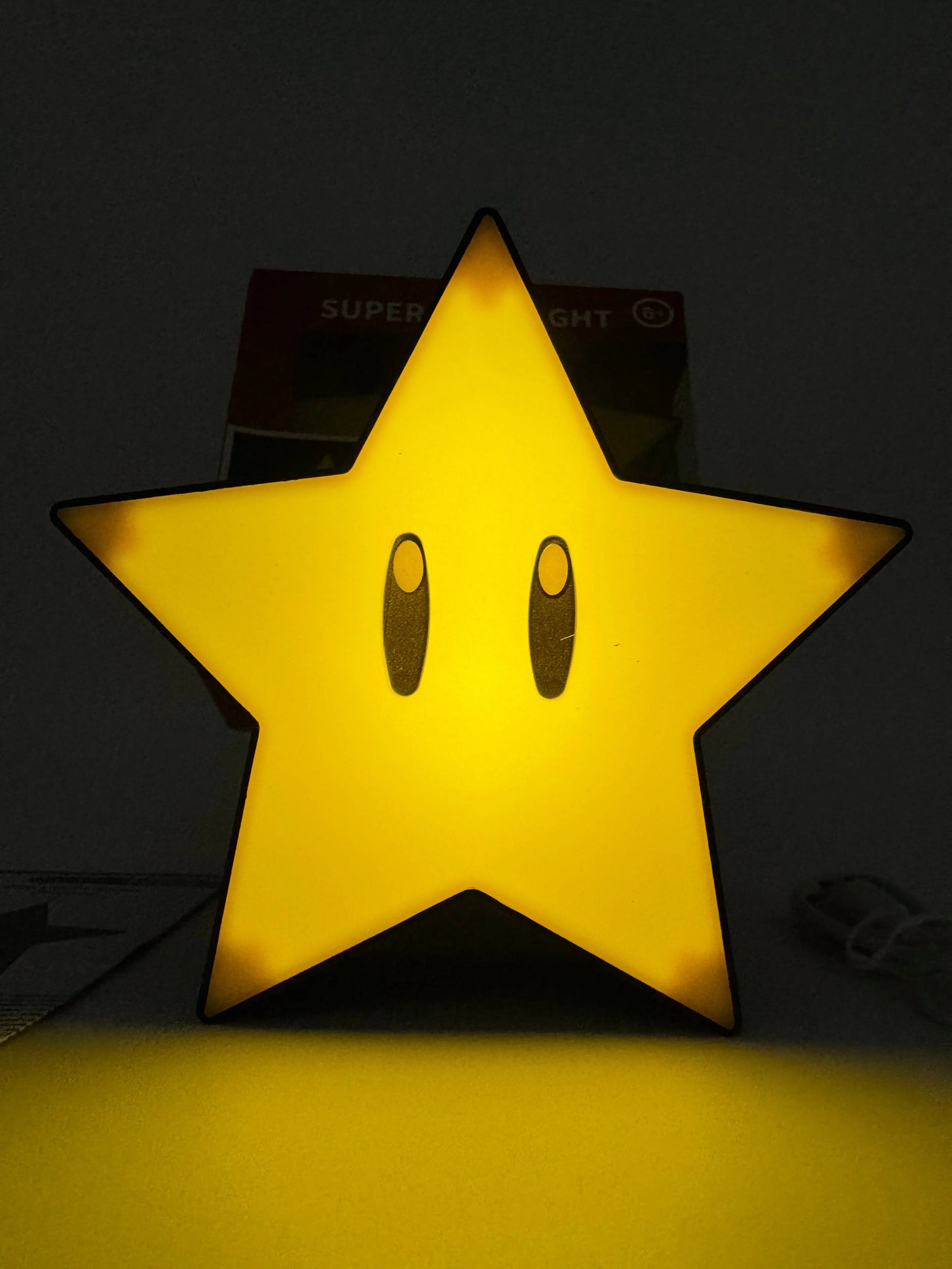 Veilleuse en brique à LED Mario avec musique, Buzzer point d'interrogation, chargement USB-C, lampe de bureau (Copie) Retro CASH